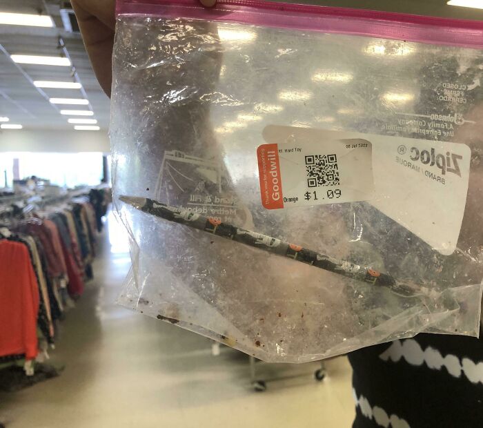 Dirty Bag With A Used Pencil, Anyone?