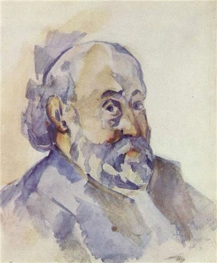 Self-Portrait By Paul Cézanne
