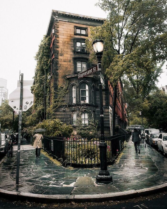 Stuyvesant Street, una de las calles más antiguas del distrito neoyorquino de Manhattan