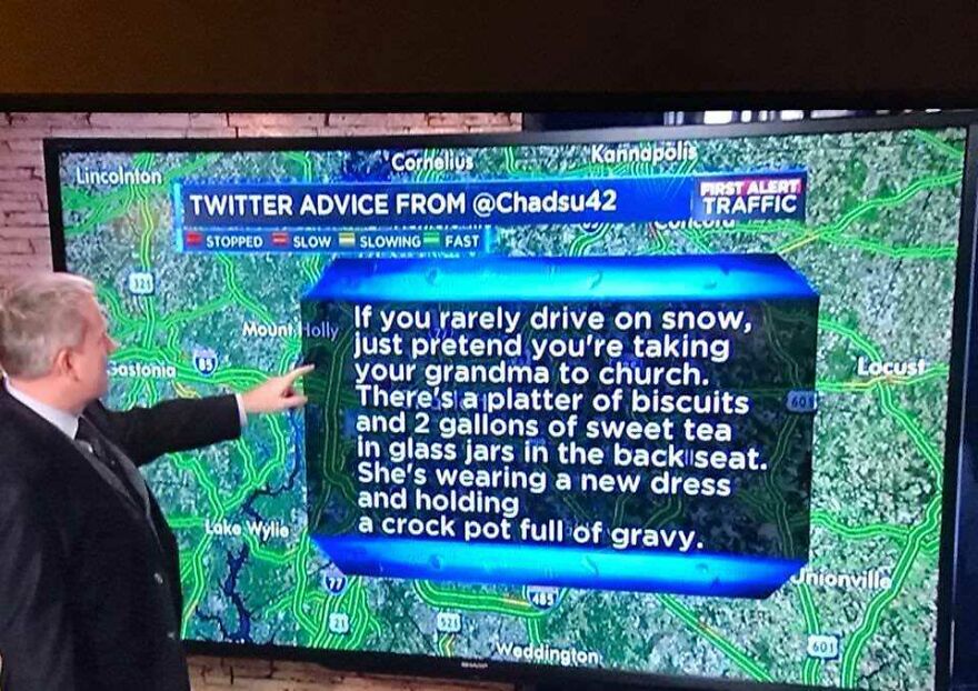 Southern Tips To Driving On Snow 