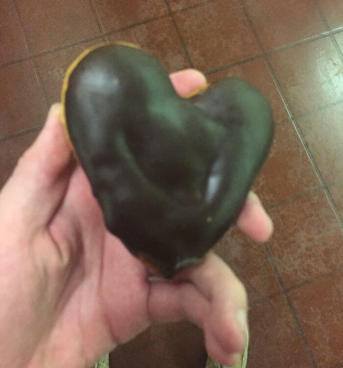Dunkin Donuts Changed The Shape Of The Donuts To Hearts For Valentine’s Day But Also Made Them Smaller And Charged An Extra 10 Cents