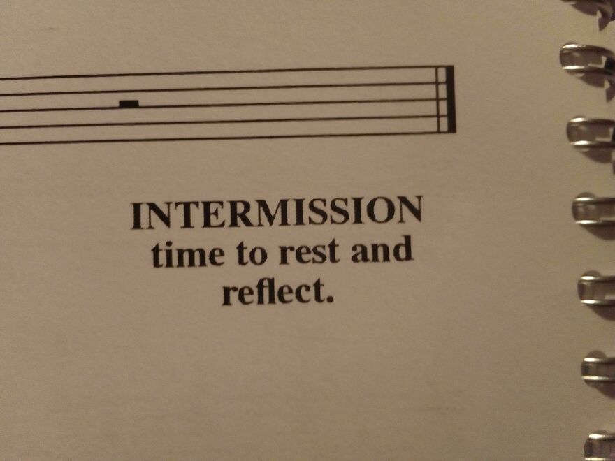 Life Advice From My Sheet Music