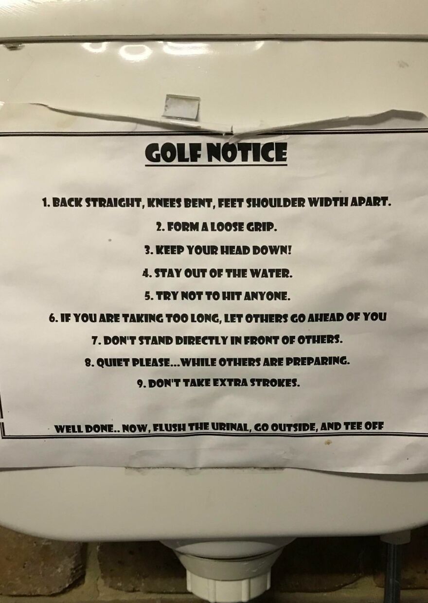 Sound Advice In Golf And Life