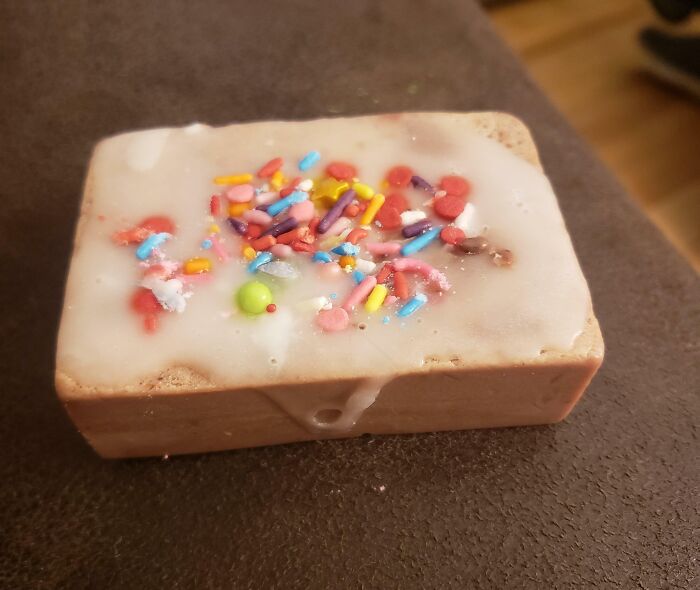 A Little Girl In My Son's Kindergarten Class Made Everyone Handmade Soap For Valentine's Day