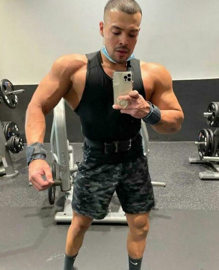 He Has Been Working Out For Months…or It’s Photoshop