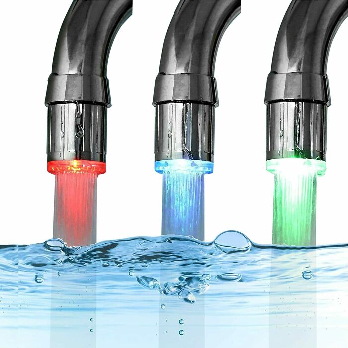 Multi colored LED taps 