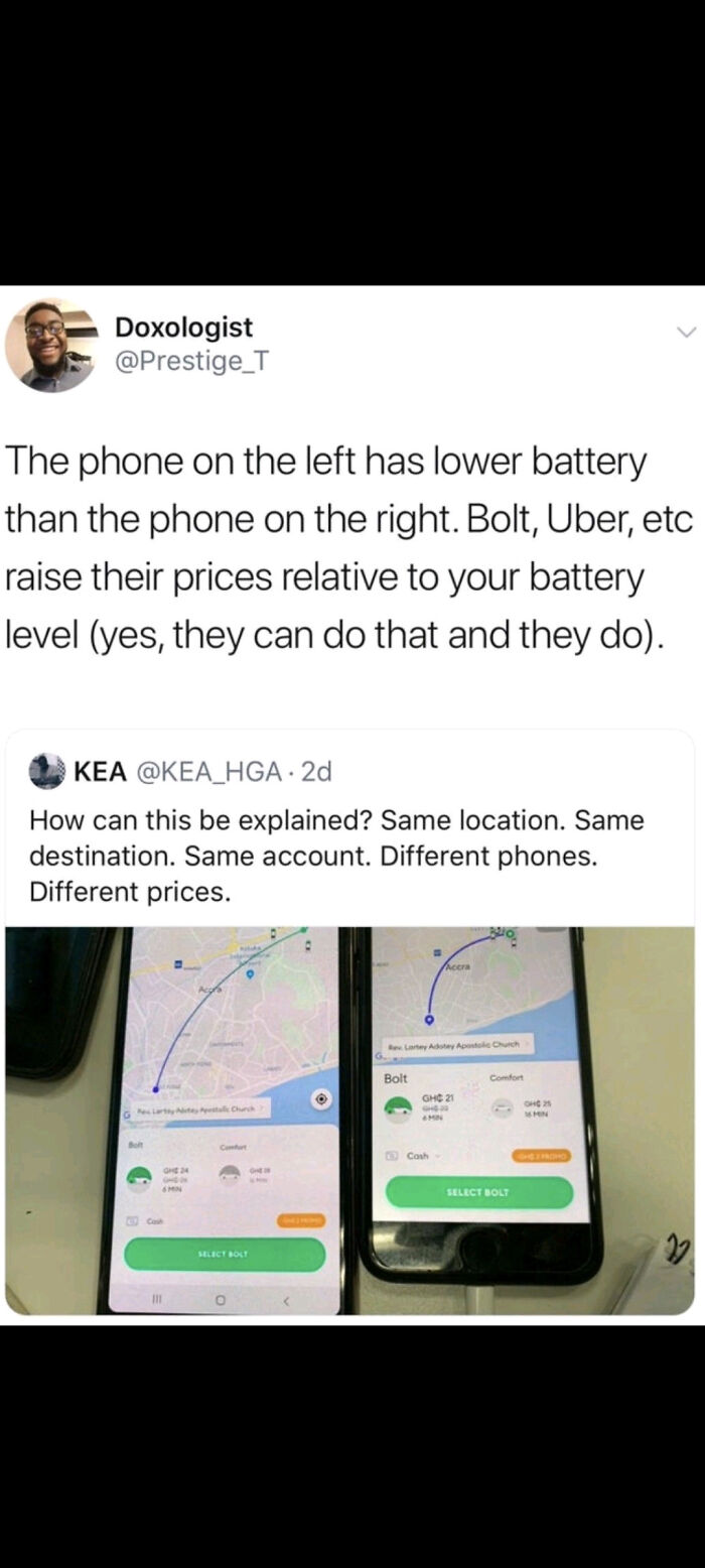 The Haves (Battery) And The Have Nots