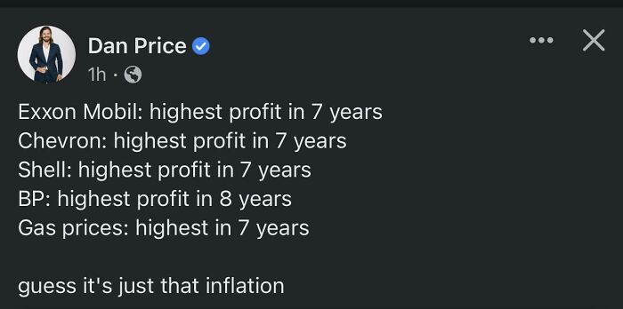 Inflation Or Profits
