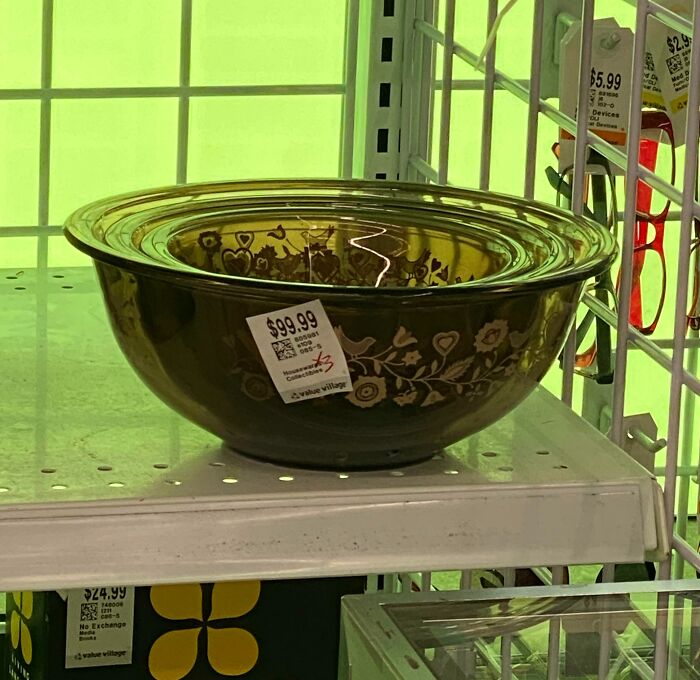 These Bowls Were Sitting At My Local Thrift For 2 Months