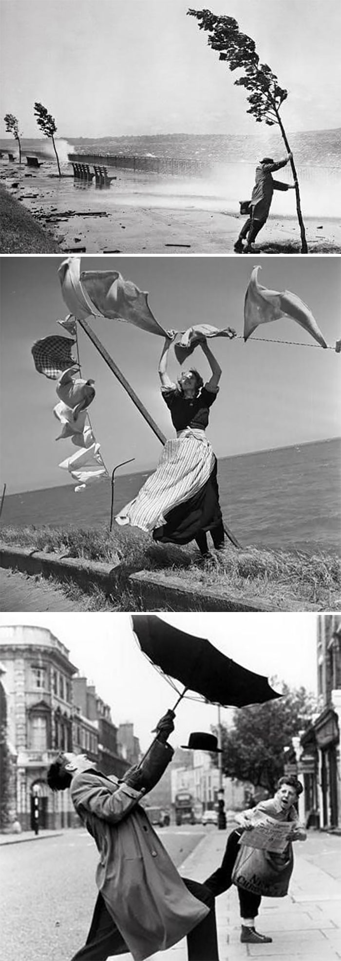 Fotografías vintage - El viento