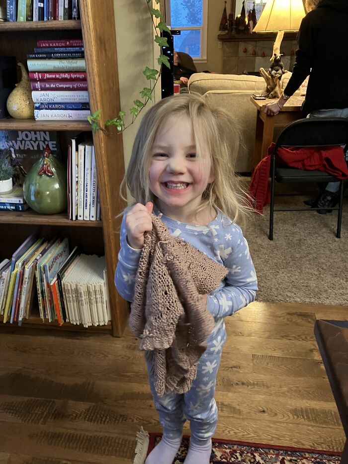 Sorry, Not A Funny Picture, But The Context Is Funny. This Is My Little Cousin, Who Had Just Snuck Out From Her Nap. When I Asked Her If She Was Supposed To Be Napping, She Made This Face