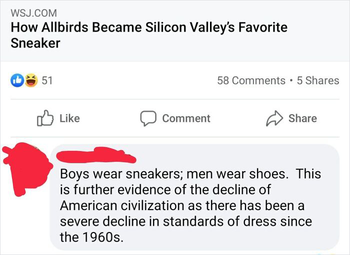 Imagine Gatekeeping Shoes As A Sign Of Masculinity