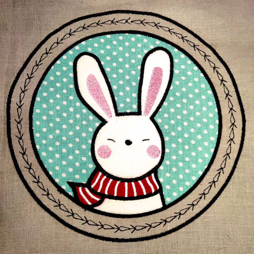 I Made A Design Of Such A Charming Bunny