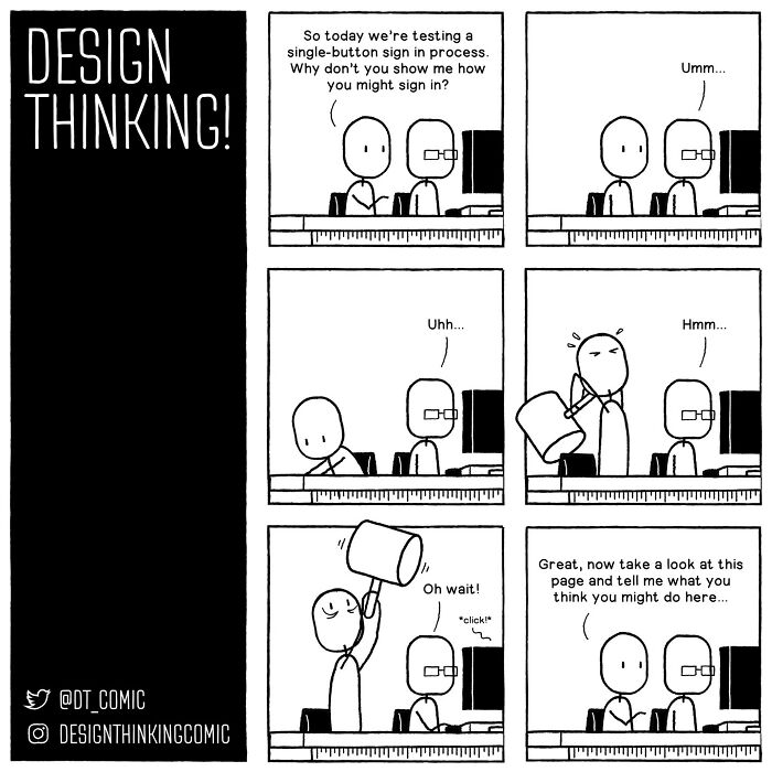 Artist Shows His Frustrations With His Design Career In Amusing Comics