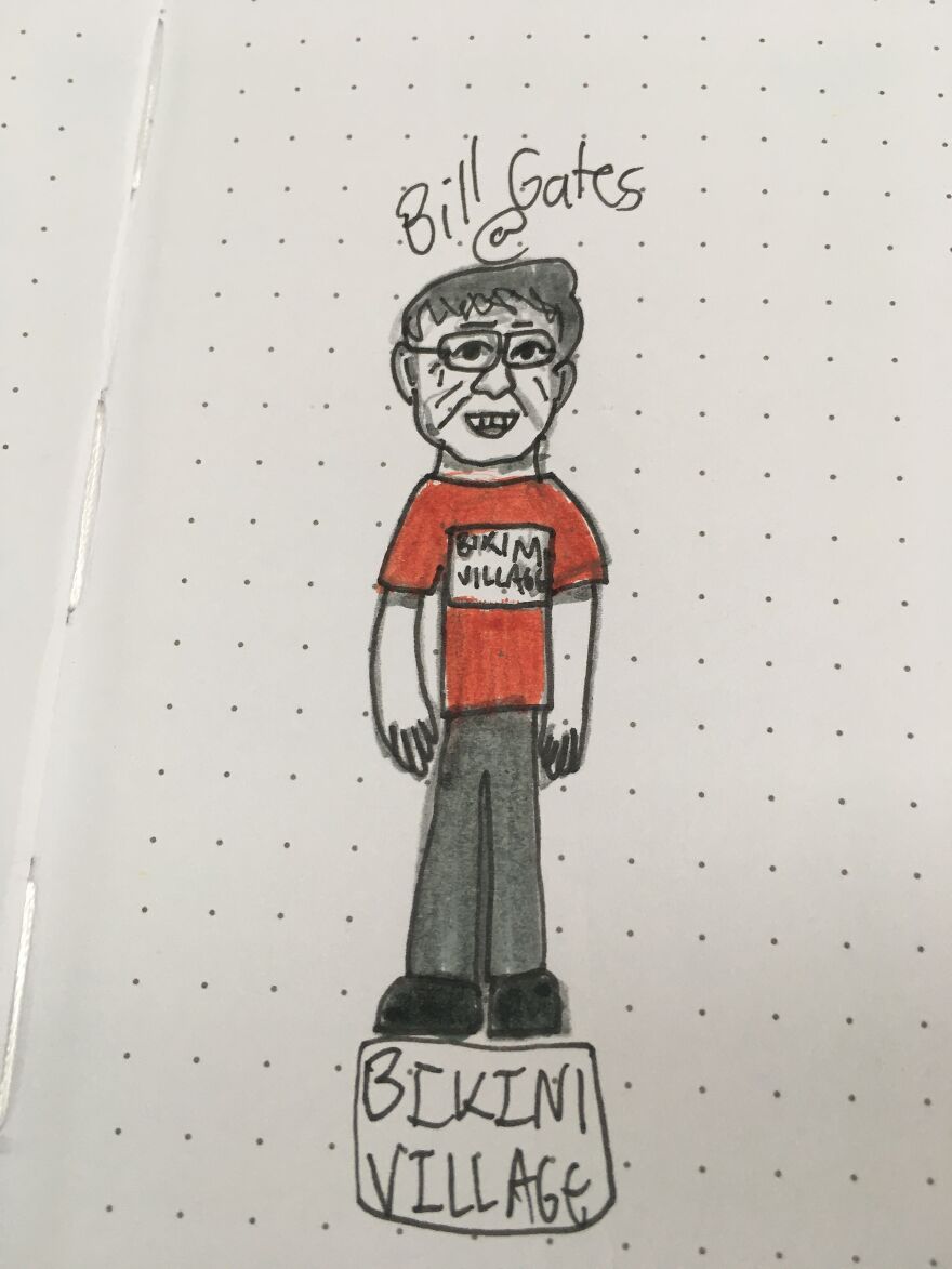 I Drew Rich Men Working At Everyday Stores