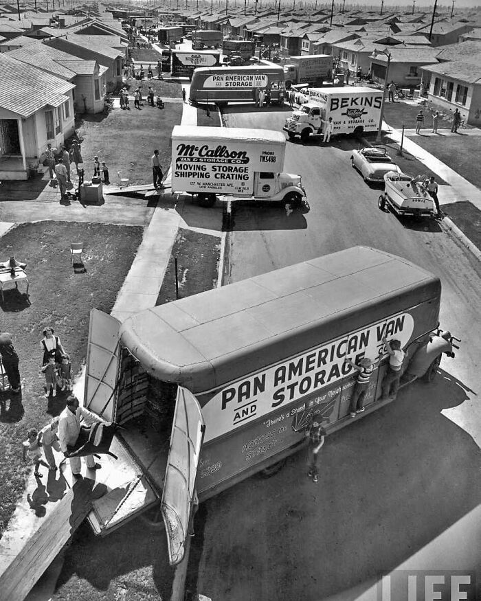 Auge urbanístico de Los Ángeles en los años 50