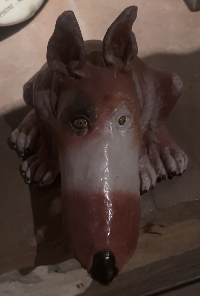 This Ceramic Dog Named Cheescake