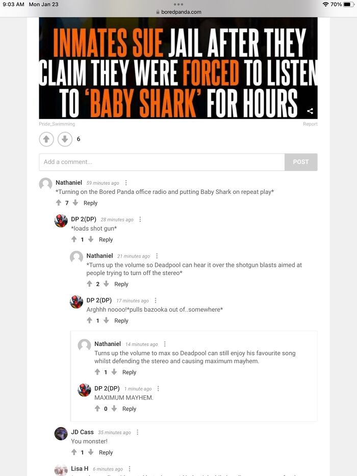 Baby Shark War Part 1