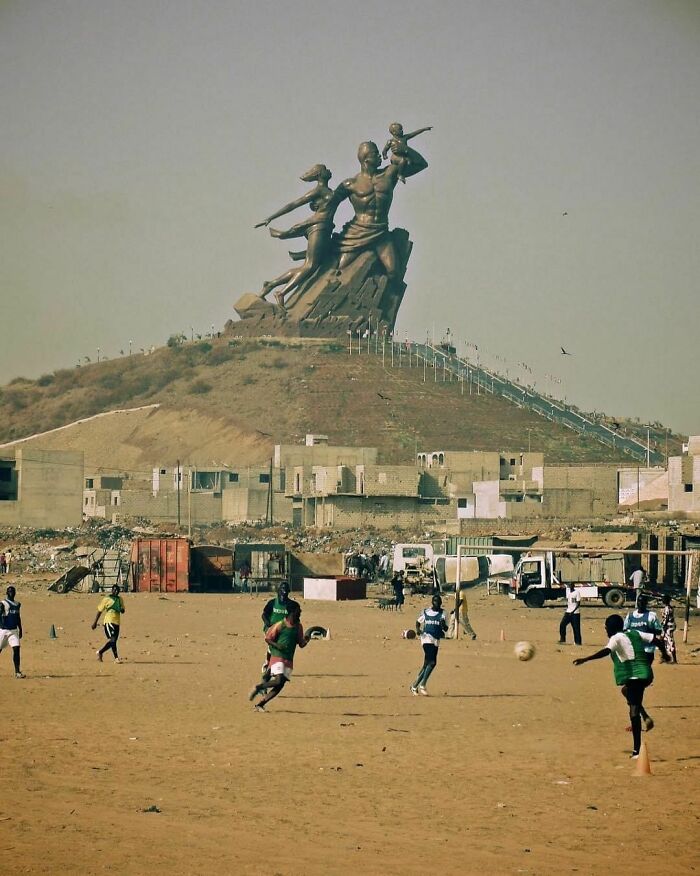 African Renaissance Monument Dakar - Senegal Architect: Pierre Goudiaby