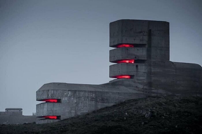 Torre de observación alemana de la 2ª Guerra Mundial en la isla de Guernsey
