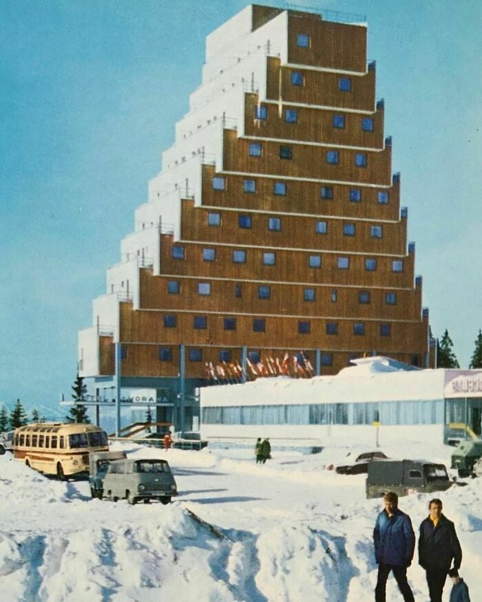 Hotel Panorama, By Zdeněk Řihák, Štrbské Pleso, Slovakia, 1967