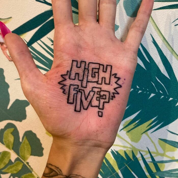 Loved Making These Palm Tattoos!