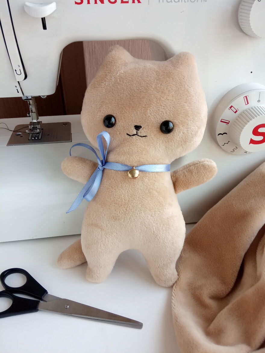 I Made A Plush Cat