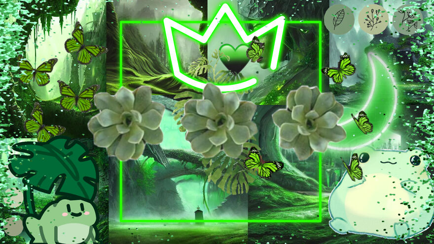 I Used Ai To Generate Collage Backgrounds I Used Ai To Generate Collage Backgrounds