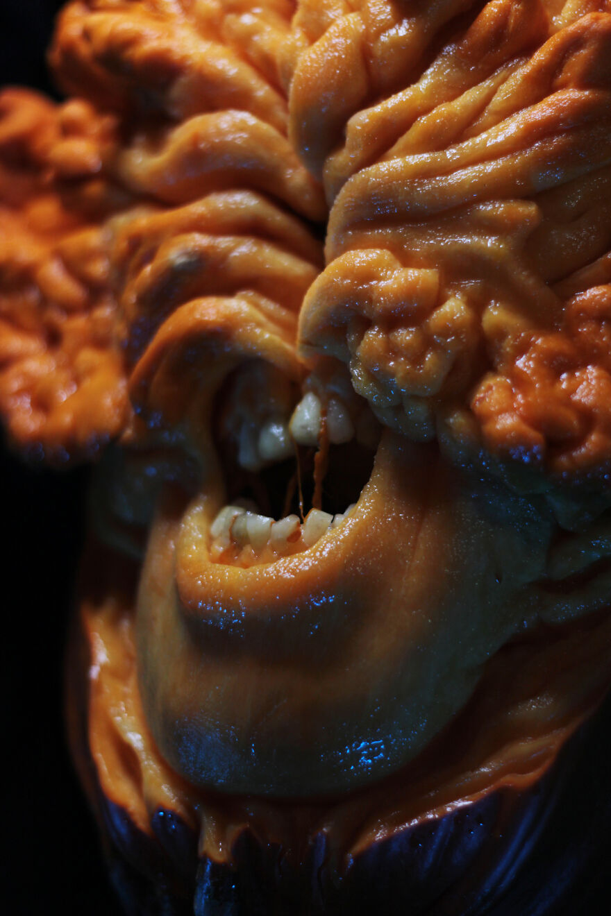 I Carved "The Last Of Us" Clicker Out Of A Pumpkin, And It Is A Nightmare Fuel I Carved "The Last Of Us" Clicker Out Of A Pumpkin, And It Is A Nightmare Fuel