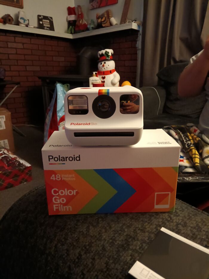 Asked For The Original Old School Polaroid Camera But Got This Instead...pics Kind Of Small But I Like It