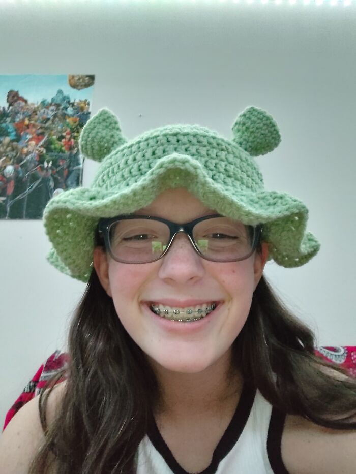 I Made This Shrek Hat