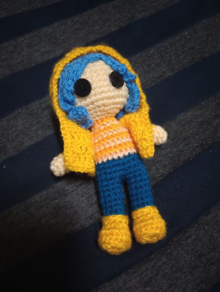 A Coraline Doll One Of My Best Friends Made For Me