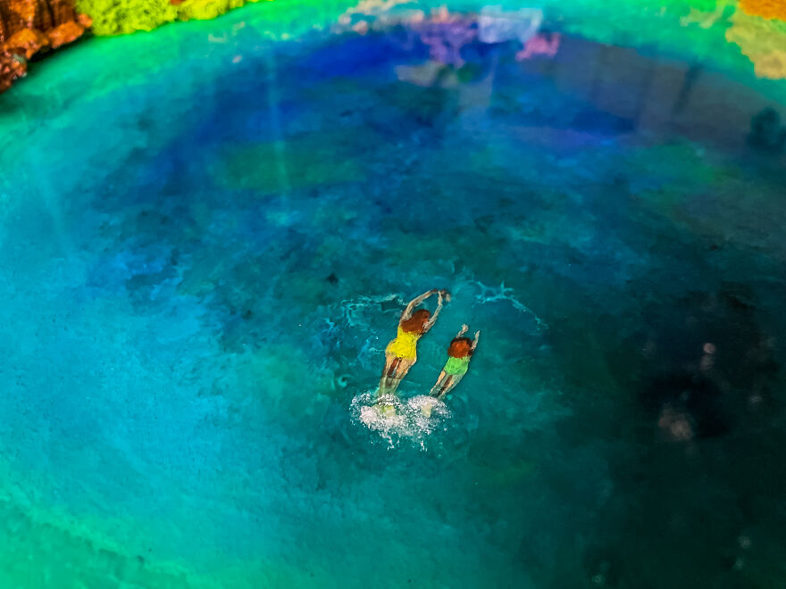 I Made This Artwork With Barks And Preserved Moss. I Made This Artwork With Barks And Preserved Moss.