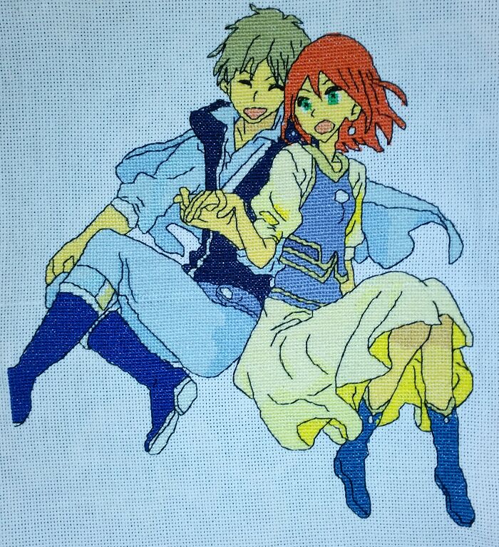 My Collection Of Anime Cross Stitch (6 Pics) My Collection Of Anime Cross Stitch (6 Pics)