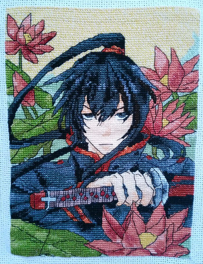 My Collection Of Anime Cross Stitch (6 Pics)
