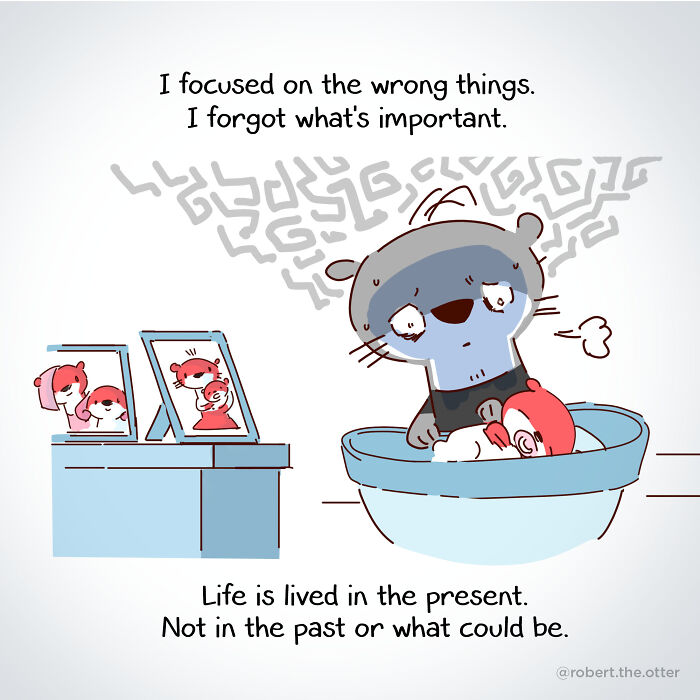 “I’m Doing My Best”: My Wholesome Comic About An Otter Who Overcame His Fears “I’m Doing My Best”: My Wholesome Comic About An Otter Who Overcame His Fears