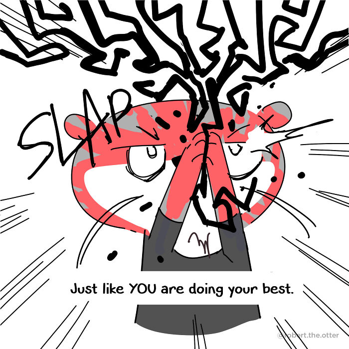 “I’m Doing My Best”: My Wholesome Comic About An Otter Who Overcame His Fears “I’m Doing My Best”: My Wholesome Comic About An Otter Who Overcame His Fears