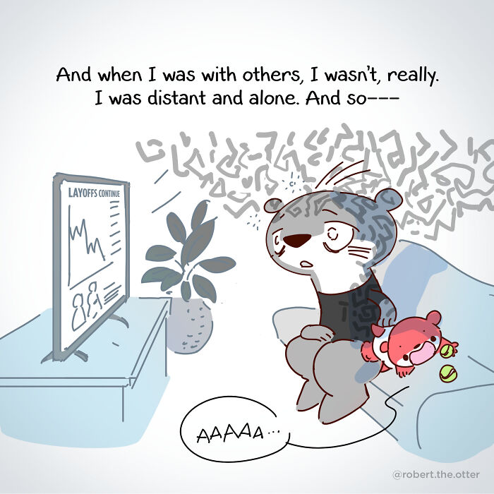 “I’m Doing My Best”: My Wholesome Comic About An Otter Who Overcame His Fears “I’m Doing My Best”: My Wholesome Comic About An Otter Who Overcame His Fears