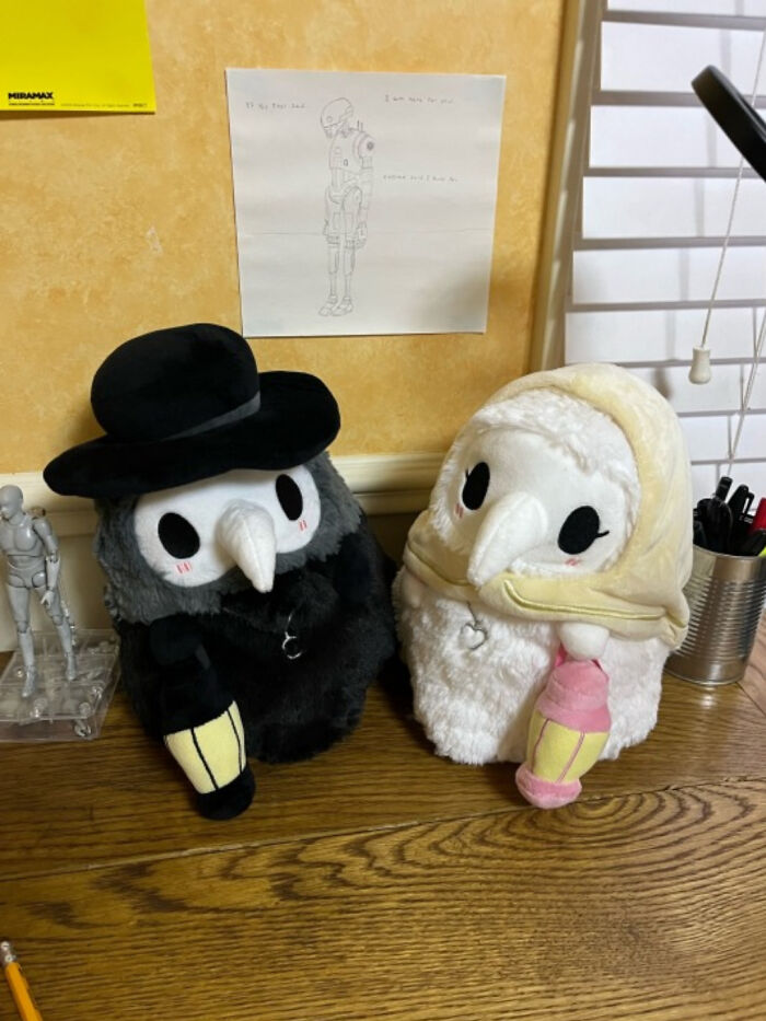 Two Plague Doctors. They're Married