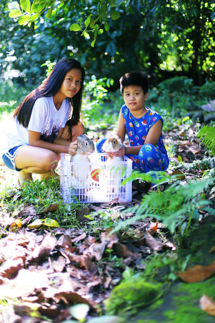 I Did A Photoshoot With Bunnies In Honor Of The Year 2023