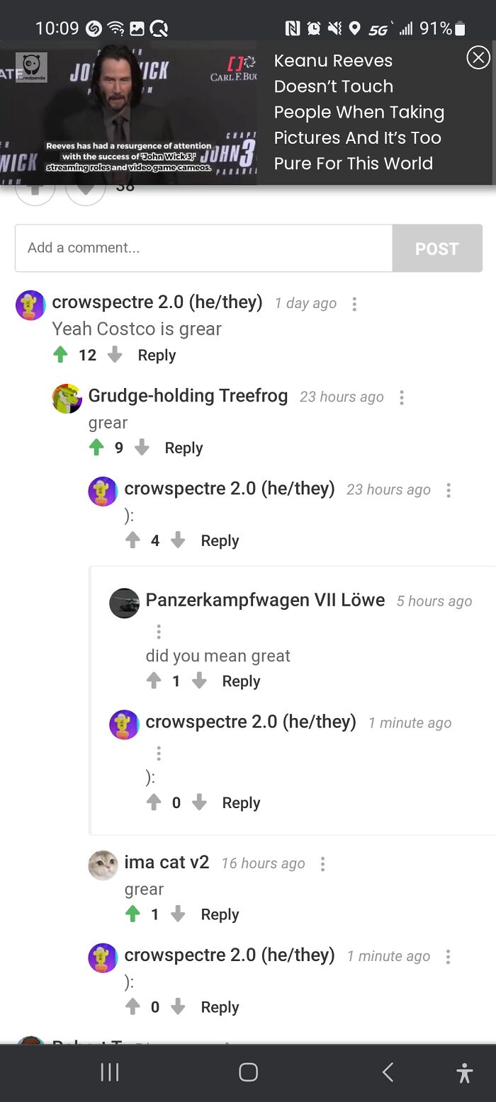 God Damn You Two Are Intense Anyways Have More Comedy, Courtesy Of Me