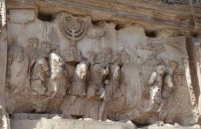 The Arch of Titus, Upper Via Sacra, Rome