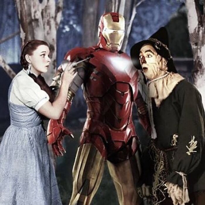 Iron Man vs. The Wizard Of Oz