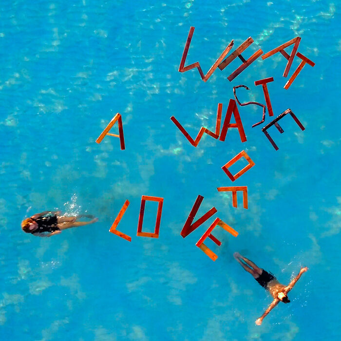 We Made An Installation And Performance Art In The Mediterranean Sea Called "Waste"