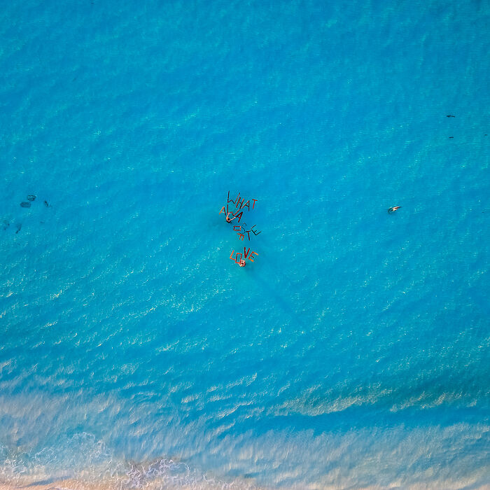 We Made An Installation And Performance Art In The Mediterranean Sea Called "Waste" We Made An Installation And Performance Art In The Mediterranean Sea Called "Waste"