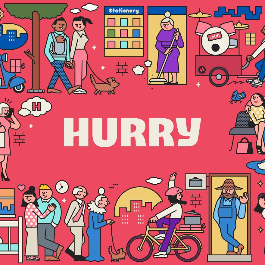 Hurry - Brand Identity / Branding; User Interface Design / Ui & Ux Design By Milkshake Studio, United States