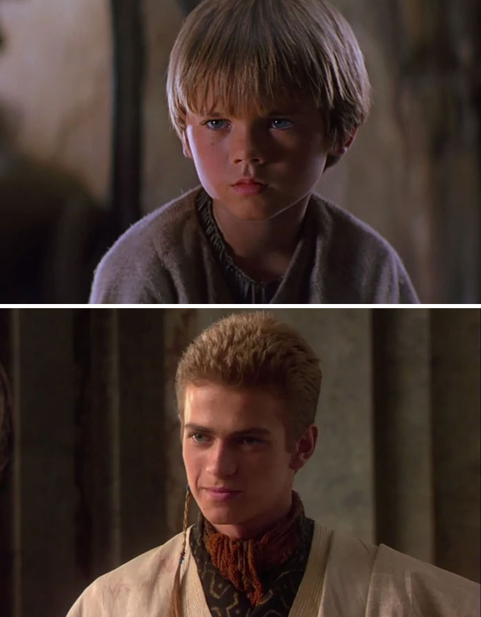 Jake Lloyd, Hayden Christensen — Anakin Skywalker