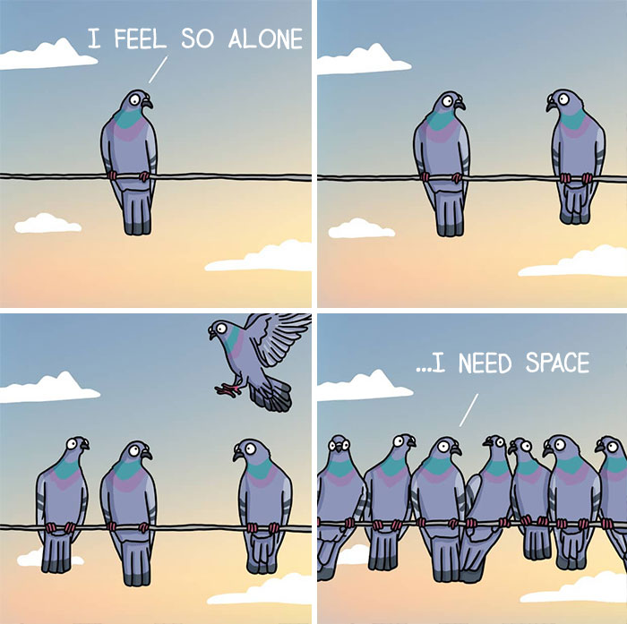 30 “Anxious Animals” Comics That Perfectly Sum Up The Struggle Of Anxious Thoughts (New Pics)