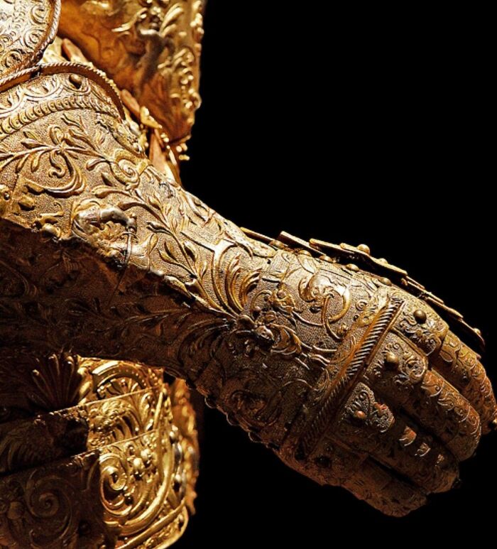 The Golden Gauntlet, Henri III Of France’s Armour (Detail), C.1550