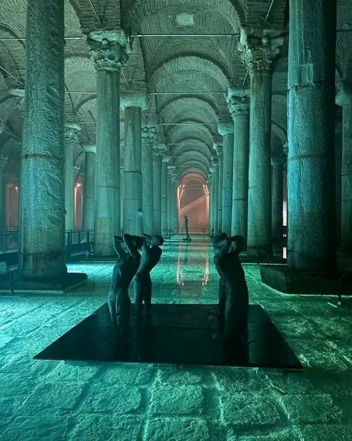 The Basilica Cistern Of Constantinople